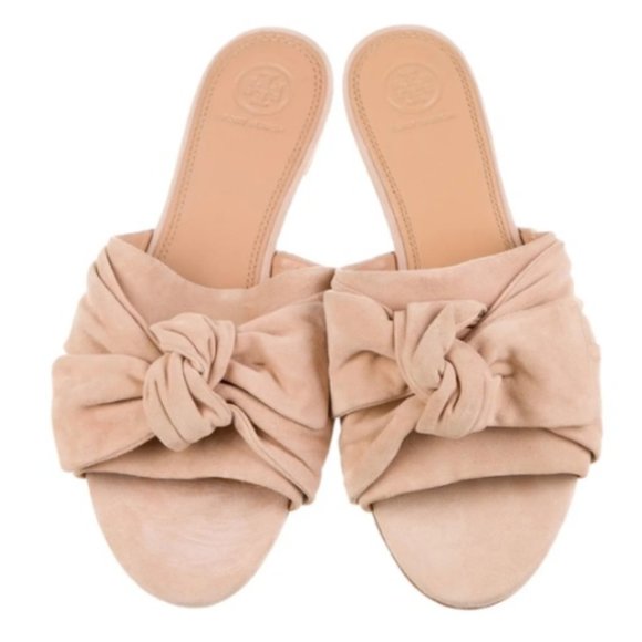 Tory Burch Shoes - Tory Burch Annabelle Bow Slide/Mules 8M